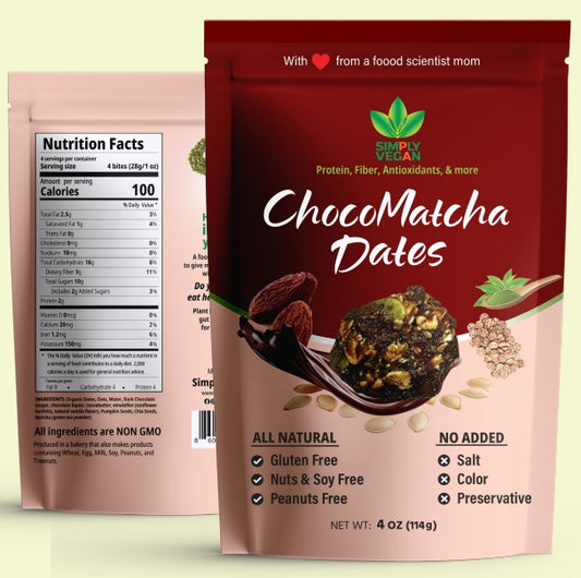 ChocoMatcha Dates (8 packs)