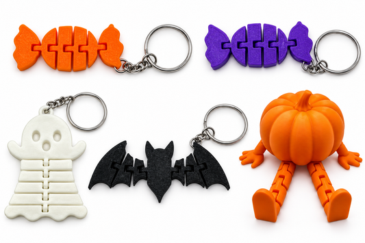 Halloween Combo Keychain Set